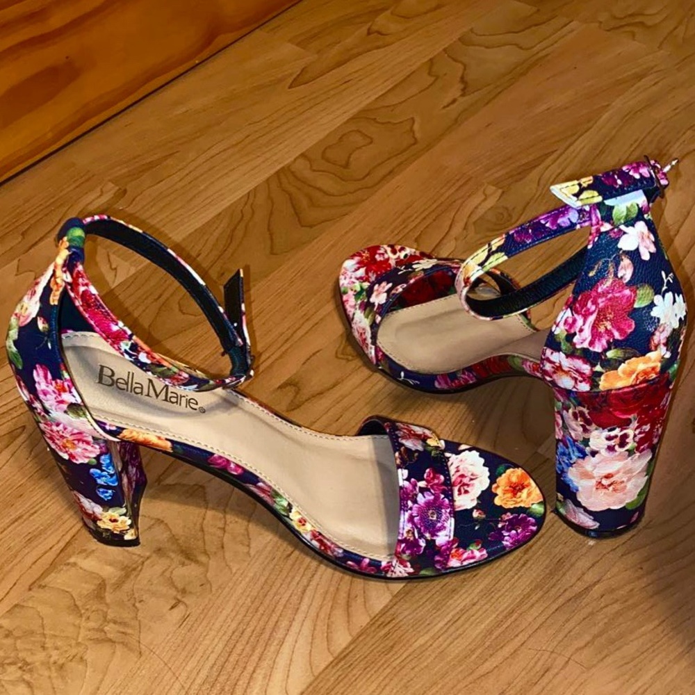 Floral Bella Marie Heels
